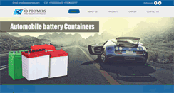 Desktop Screenshot of kdpolymers.com
